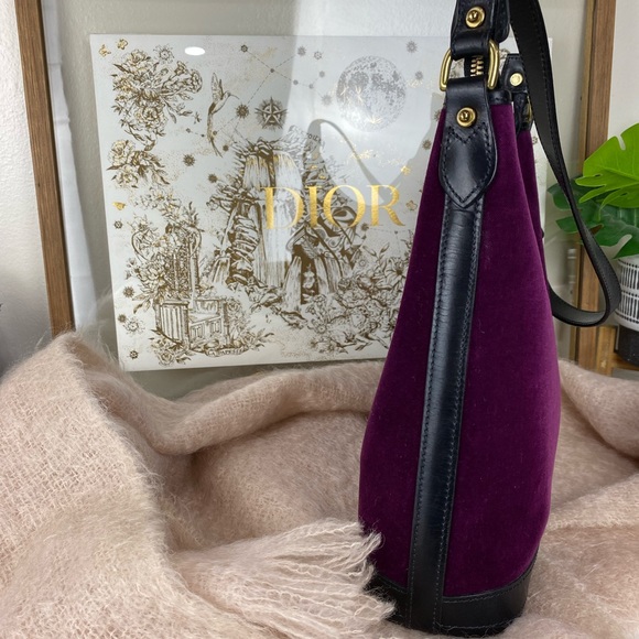 Dooney & Bourke VELVET HoBo VTG - Picture 6 of 14